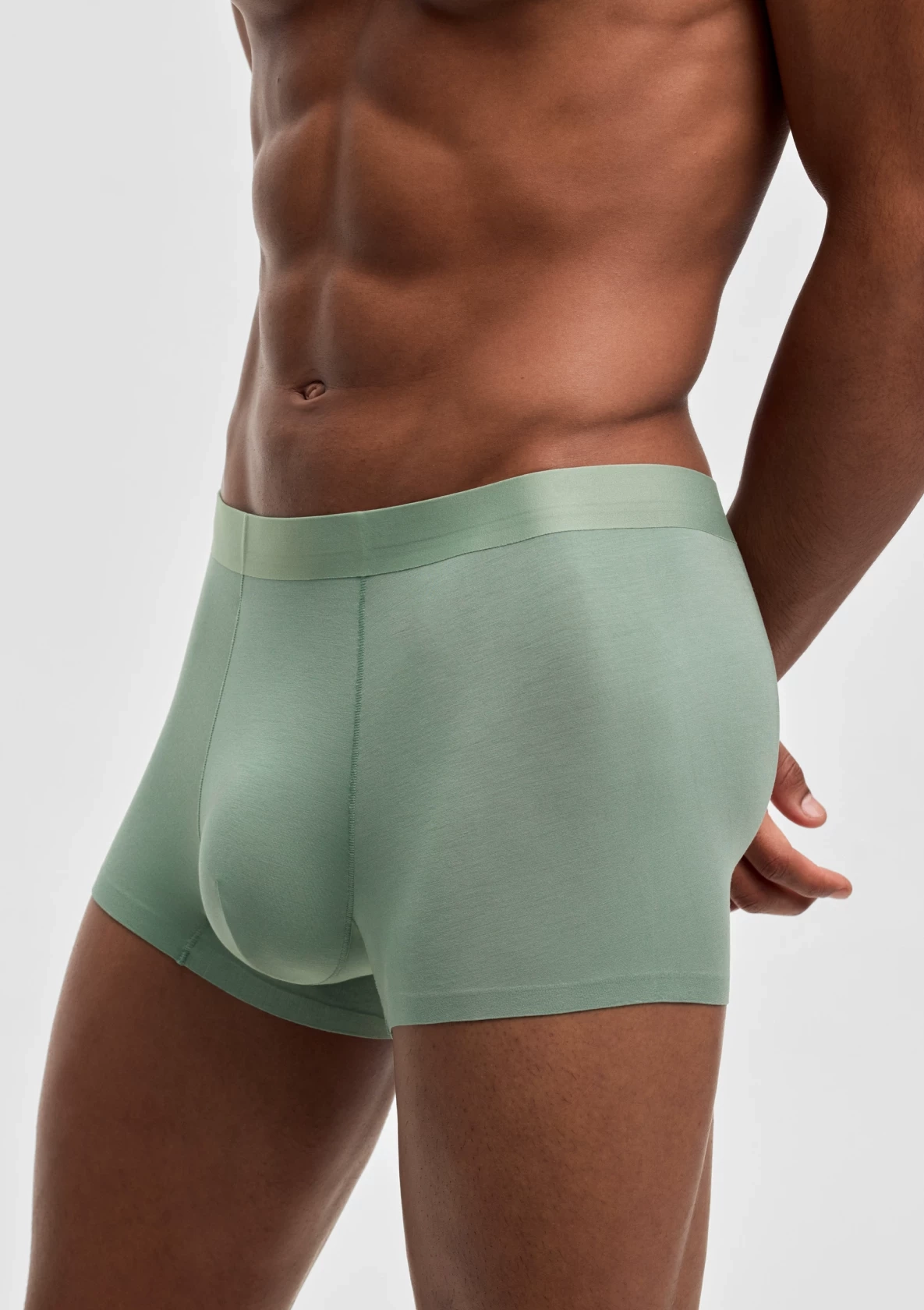 Close view of Formday underwear fabric and fit