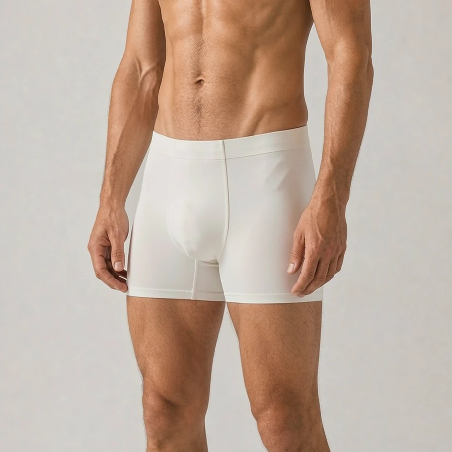 Formday men's underwear - M500 Modalis 100S modal boxer brief - Front-side close-up