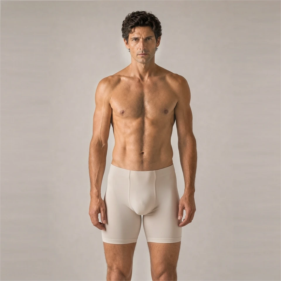 Formday men's underwear - AURUM LockFit flagship seamless boxer brief - Listing pose on body