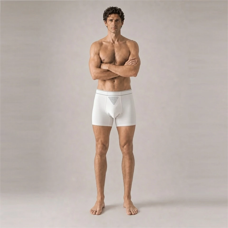 Formday men's underwear - S500 AeroMove Modal boxer brief - Listing pose on body