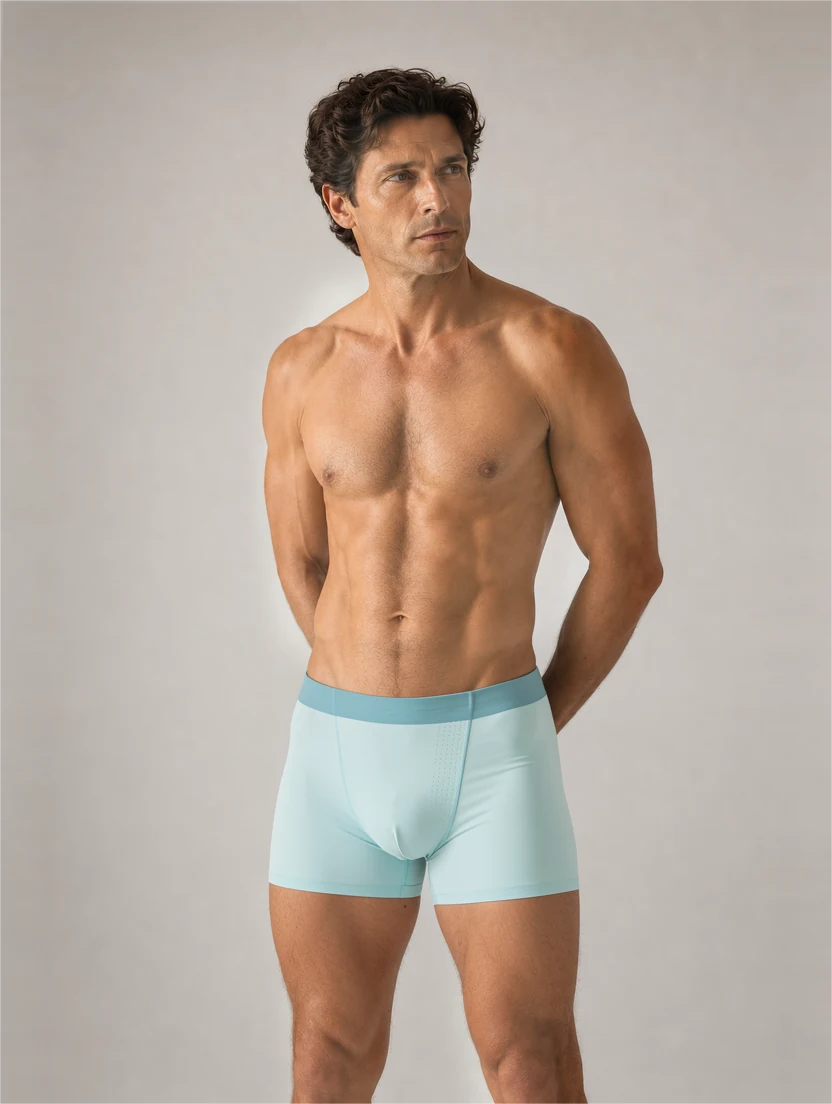 Formday men's underwear - I700 AeroCool Vent boxer brief with ventilation structure - catalog model image