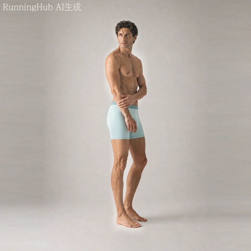 Formday men's underwear - I700 AeroCool Vent boxer brief with ventilation structure - 45° front-side