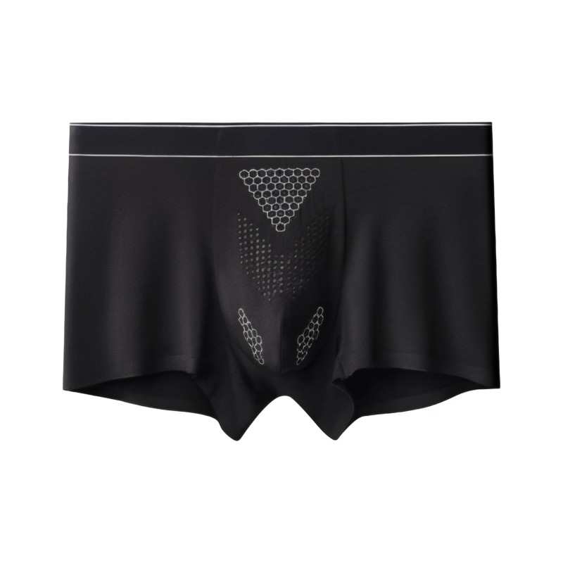 Formday men's underwear - S500 AeroMove Modal boxer brief - Black color option