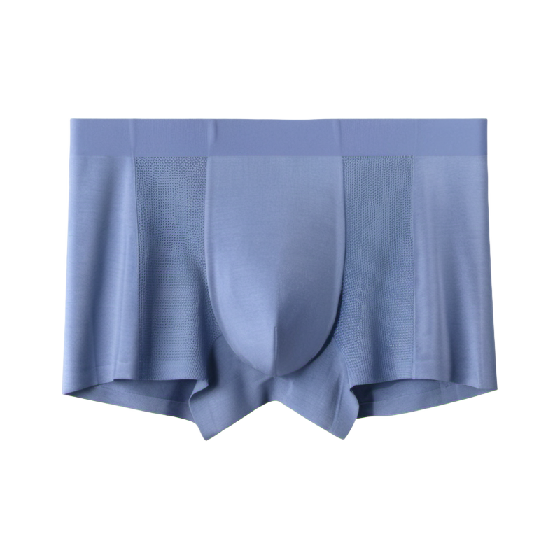 Formday men's underwear - M700 AeroModal 190 boxer brief with ventilation structure - Lotus Blue color option