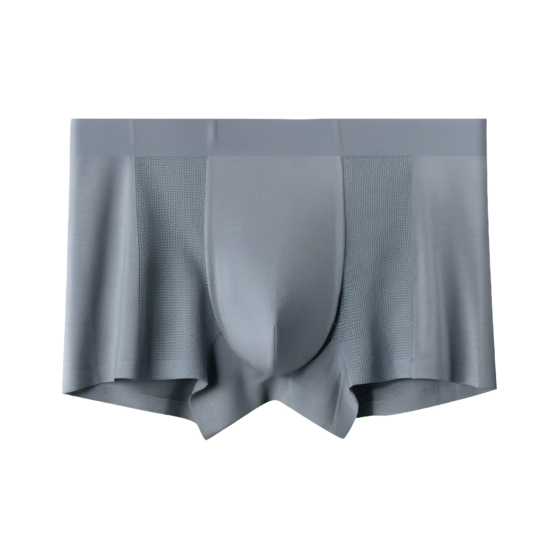 Formday men's underwear - M700 AeroModal 190 boxer brief with ventilation structure - Whale Gray color option