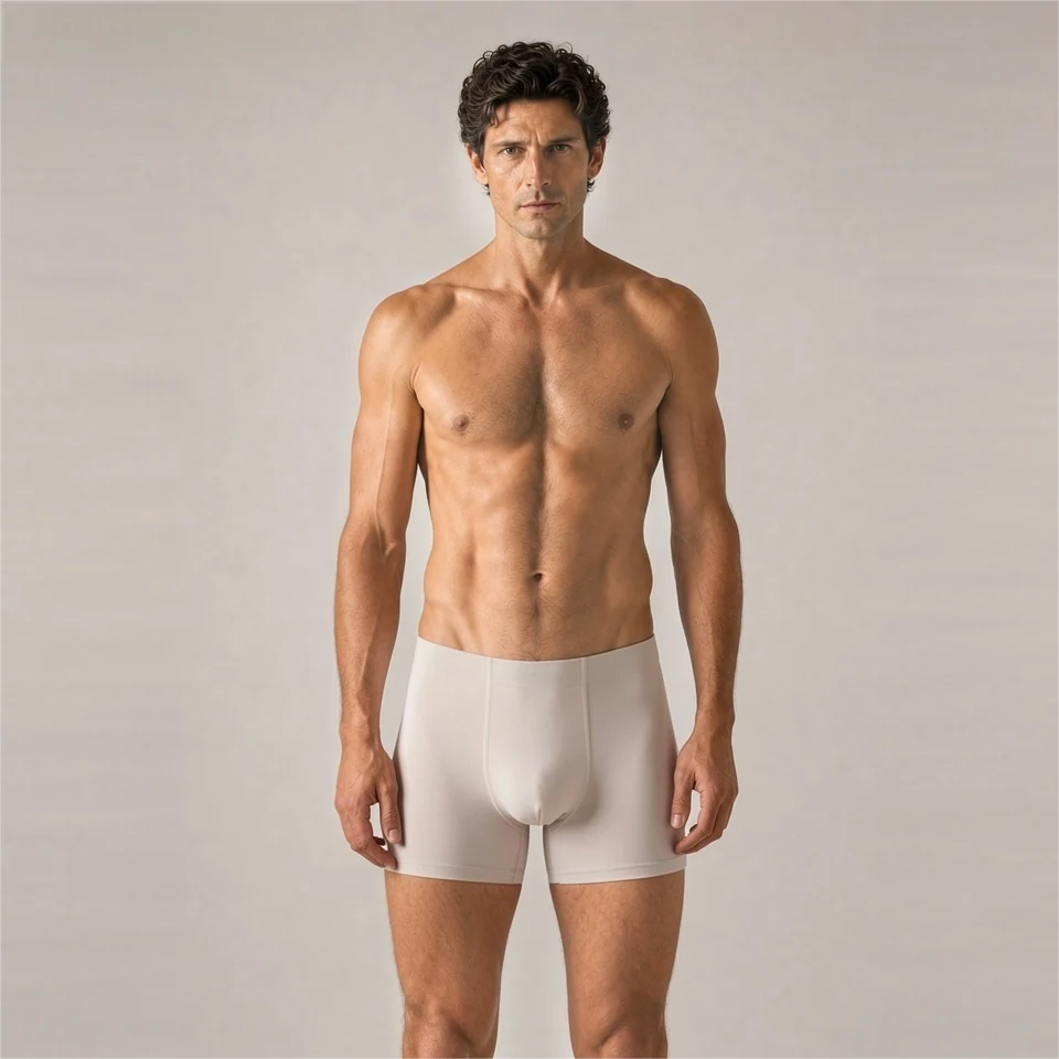Formday men's underwear - M700 SilkModal 80S boxer brief - Front model